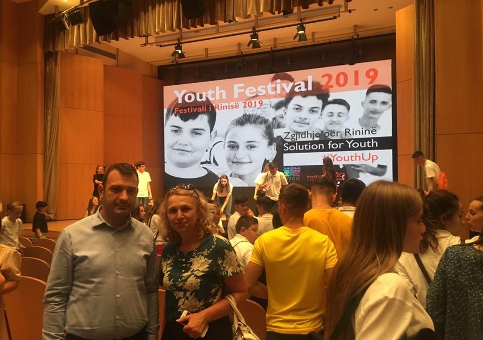Komisioneri Dr. Gajda në Festivalin e Rinisë