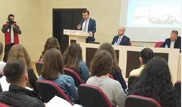 Komisioneri Gajda Leksion të Hapur në Universitetin Luigj Gurakuqi, Shkodër.