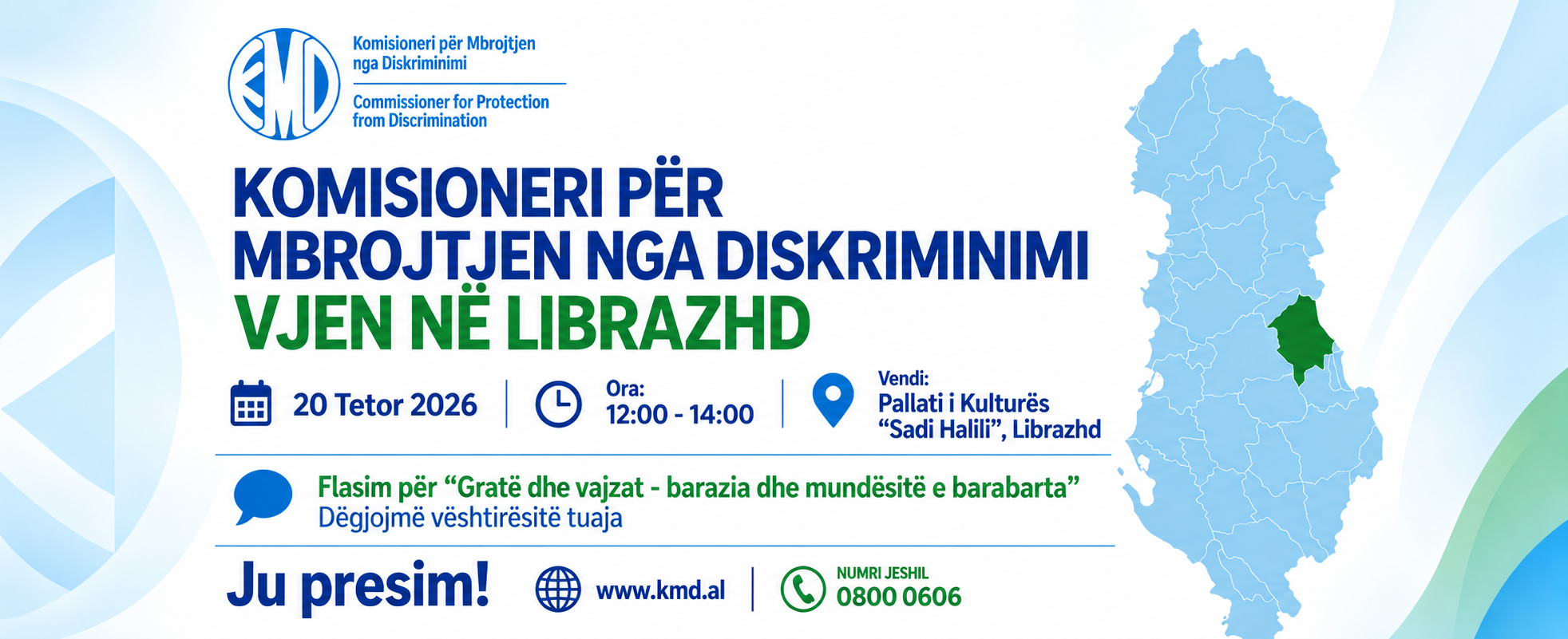 “Udhëtimi në Shqipëri” ndalet në Librazhd: Dialog i hapur për barazinë dhe mundësitë e barabarta për gratë dhe vajzat